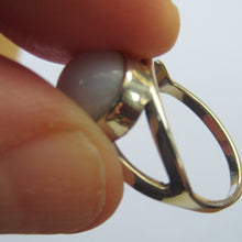 Load image into Gallery viewer, Vintage Scottish Silver Ring with Moonstone.  Size K
