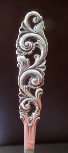 Brodrene Mylius Norwegian 830S Silver Spoon. Tele Pattern