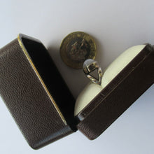 Load image into Gallery viewer, Vintage Scottish Silver Ring with Moonstone.  Size K
