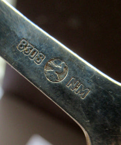 Brodrene Mylius Norwegian 830S Silver Spoon. Tele Pattern