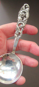 Brodrene Mylius Norwegian 830S Silver Spoon. Tele Pattern