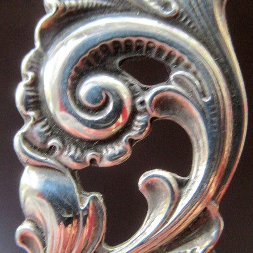 Brodrene Mylius Designer. Vintage Norwegian 830S Silver Spoon. With bird touch mark and Letters NM