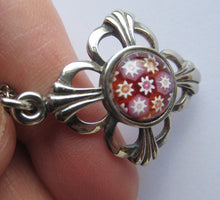 Load image into Gallery viewer, Vintage 1970s Scottish Tiny Millefiori Paperweight Pendant by Caithness Glass
