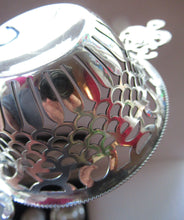 Load image into Gallery viewer, 1901 Victorian Sterling Silver Bon Bon Dishes with Angel Head Handles
