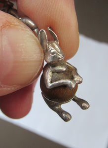 Heavy Weight. Vintage Silver Bracelet with 19 Quality Charms. Hallmarked Padlock Catch