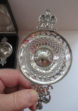 Load image into Gallery viewer, 1901 Victorian Sterling Silver Bon Bon Dishes with Angel Head Handles
