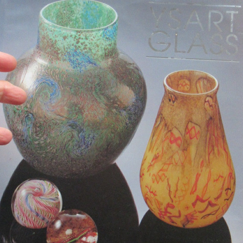 1990 Volvo Edition of Ysart Glass Reference Book for Sale