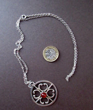 Load image into Gallery viewer, Ola Gorie Vintage 1980s Pendant. Silver Hallmark. Mark in Orkney
