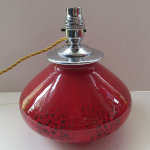 1930s WMF Ikora Lamp Art Deco Glass - Internal Light WORKING