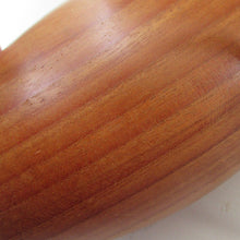 Load image into Gallery viewer, Vintage 1960s Turned Solid Teak Table Lamp
