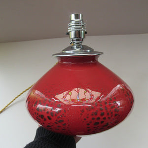 1930s WMF Ikora Lamp Art Deco Glass - Internal Light WORKING