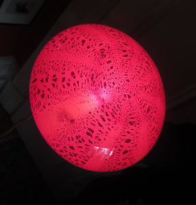 1930s WMF Ikora Lamp Art Deco Glass - Internal Light WORKING