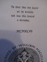 Load image into Gallery viewer, 1940s Pictish Illustrations: George Bain Douglas Young Braird of Thistles
