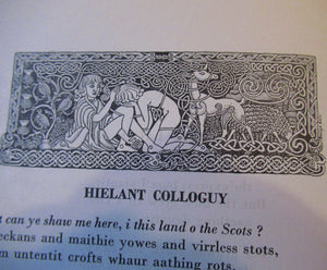 1940s Pictish Illustrations: George Bain Douglas Young Braird of Thistles