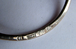 Antique Scottish Silver. 1890s Hamilton & Inches Hallmarked Menu Holder: BEAR HUNT