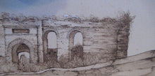 Load image into Gallery viewer, Antique Rome. 1827 Italian Grand Tour Drawing Porta Maggiore 
