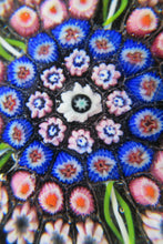 Load image into Gallery viewer, Vintage 1970s Scottish Perthshire Paperweight 5 spokes and millefiori
