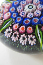 Load image into Gallery viewer, Vintage 1970s Scottish Perthshire Paperweight 5 spokes and millefiori
