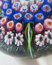 Load image into Gallery viewer, Vintage 1970s Scottish Perthshire Paperweight 5 spokes and millefiori
