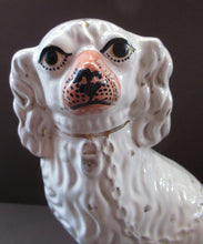 Load image into Gallery viewer, Antique Staffordshire Dogs Chimney Spaniels 1880s
