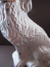 Load image into Gallery viewer, Antique Staffordshire Dogs Chimney Spaniels 1880s
