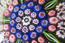 Load image into Gallery viewer, Vintage 1970s Scottish Perthshire Paperweight 5 spokes and millefiori
