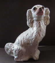 Load image into Gallery viewer, Antique Staffordshire Dogs Chimney Spaniels 1880s
