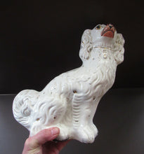 Load image into Gallery viewer, Antique Staffordshire Dogs Chimney Spaniels 1880s
