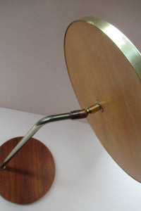 LARGE Rare 1960s Vintage G-Plan Style Desktop Teak Swivel Mirror