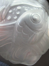 Load image into Gallery viewer, Art Deco Glass Vase Czechoslovakia Koi Carp Fish 
