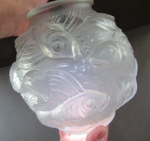 Load image into Gallery viewer, Art Deco Glass Vase Czechoslovakia Koi Carp Fish 
