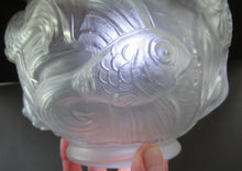 Load image into Gallery viewer, Art Deco Glass Vase Czechoslovakia Koi Carp Fish 
