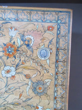 Load image into Gallery viewer, Antique 1930s Sewing Box with Original Folk Art Pen and Ink Decorations
