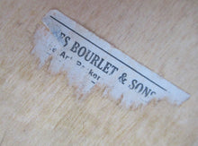 Load image into Gallery viewer, Antique 1930s Sewing Box with Original Folk Art Pen and Ink Decorations

