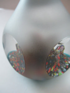 Unique Vintage Scottish Caithness Paperweight Only One Made