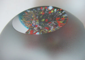 Unique Vintage Scottish Caithness Paperweight Only One Made