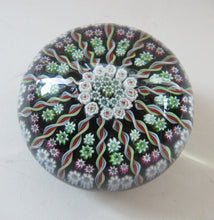 Load image into Gallery viewer, Large Scottish Perthshire Paperweight 14 Spokes and Millefiori Canes
