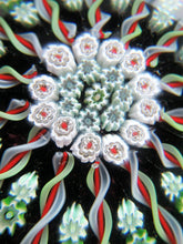 Load image into Gallery viewer, Large Scottish Perthshire Paperweight 14 Spokes and Millefiori Canes
