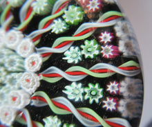 Load image into Gallery viewer, Large Scottish Perthshire Paperweight 14 Spokes and Millefiori Canes
