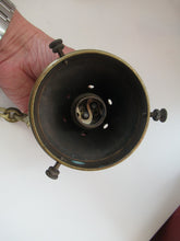 Load image into Gallery viewer, Three Part Holophane Prismatic Hanging Pendant Light Shade 1920s
