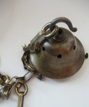 Load image into Gallery viewer, Three Part Holophane Prismatic Hanging Pendant Light Shade 1920s
