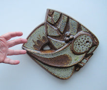Load image into Gallery viewer, 1960s Danish Solholm Wall Plaque by Noomi Backhausen
