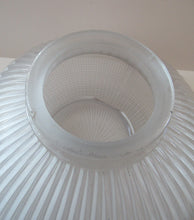Load image into Gallery viewer, Three Part Holophane Prismatic Hanging Pendant Light Shade 1920s
