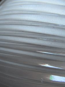 Three Part Holophane Prismatic Hanging Pendant Light Shade 1920s