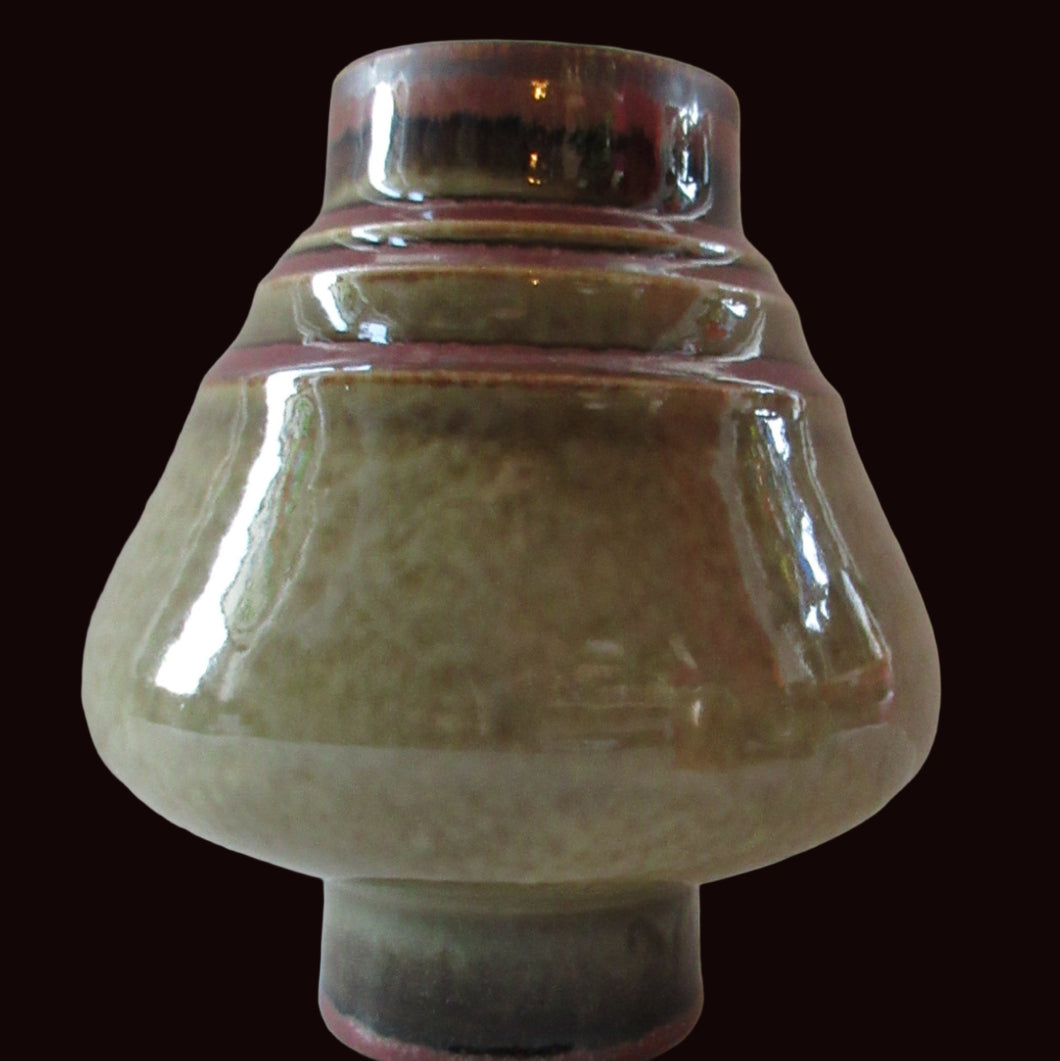 1960s Swedish Rorstrand Bamboo Vase Olle Alberius Larger Size