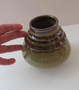 1960s Swedish Rorstrand Bamboo Vase by Olle Alberius