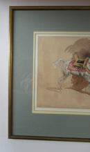 Load image into Gallery viewer, Antoine de la Boulaye Oriental Horseman Leading a White Horse or Stallion Signed
