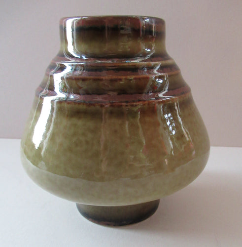 1960s Swedish Rorstrand Bamboo Vase by Olle Alberius