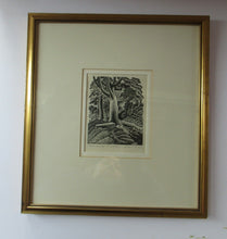 Load image into Gallery viewer, Grosvenor School Alison McKenzie Art Deco Wood Engraving Scottish Art
