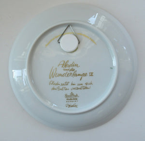 1970s Rosenthal Wall Plate Bjorn Wiinblad Aladdin and his Lamp